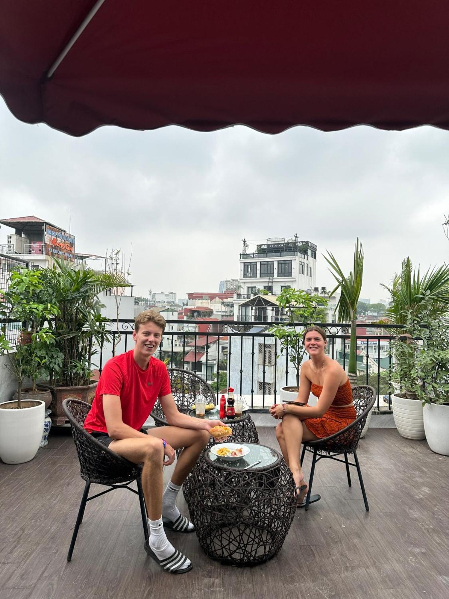 Golden Rose Premium Hotel Hanoj Exteriér fotografie