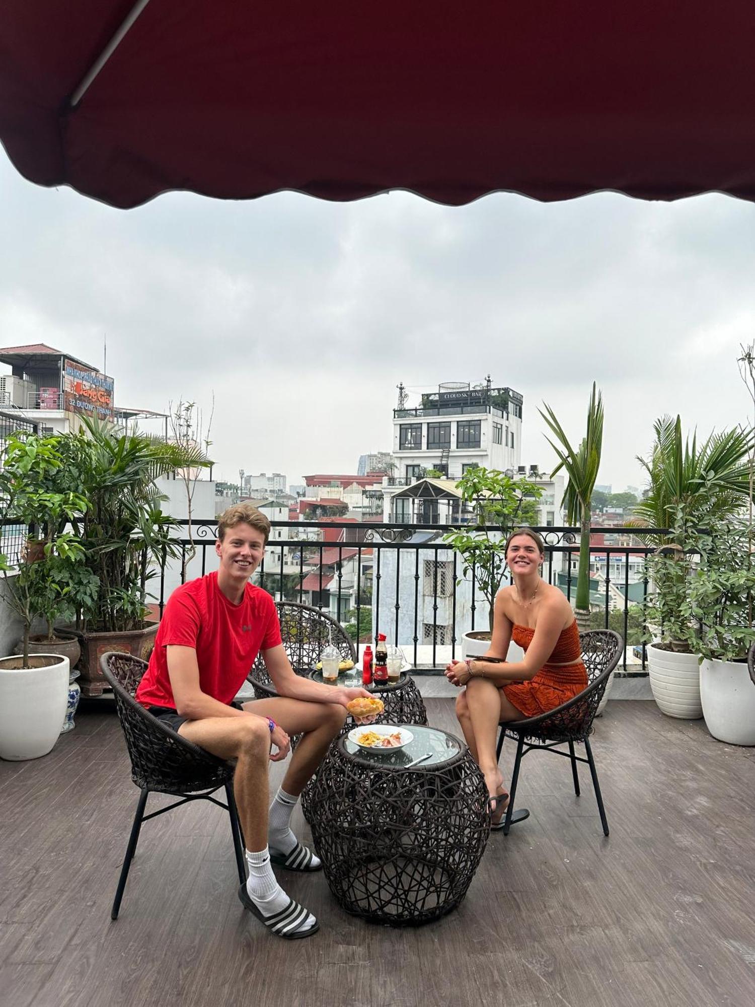 Golden Rose Premium Hotel Hanoj Exteriér fotografie