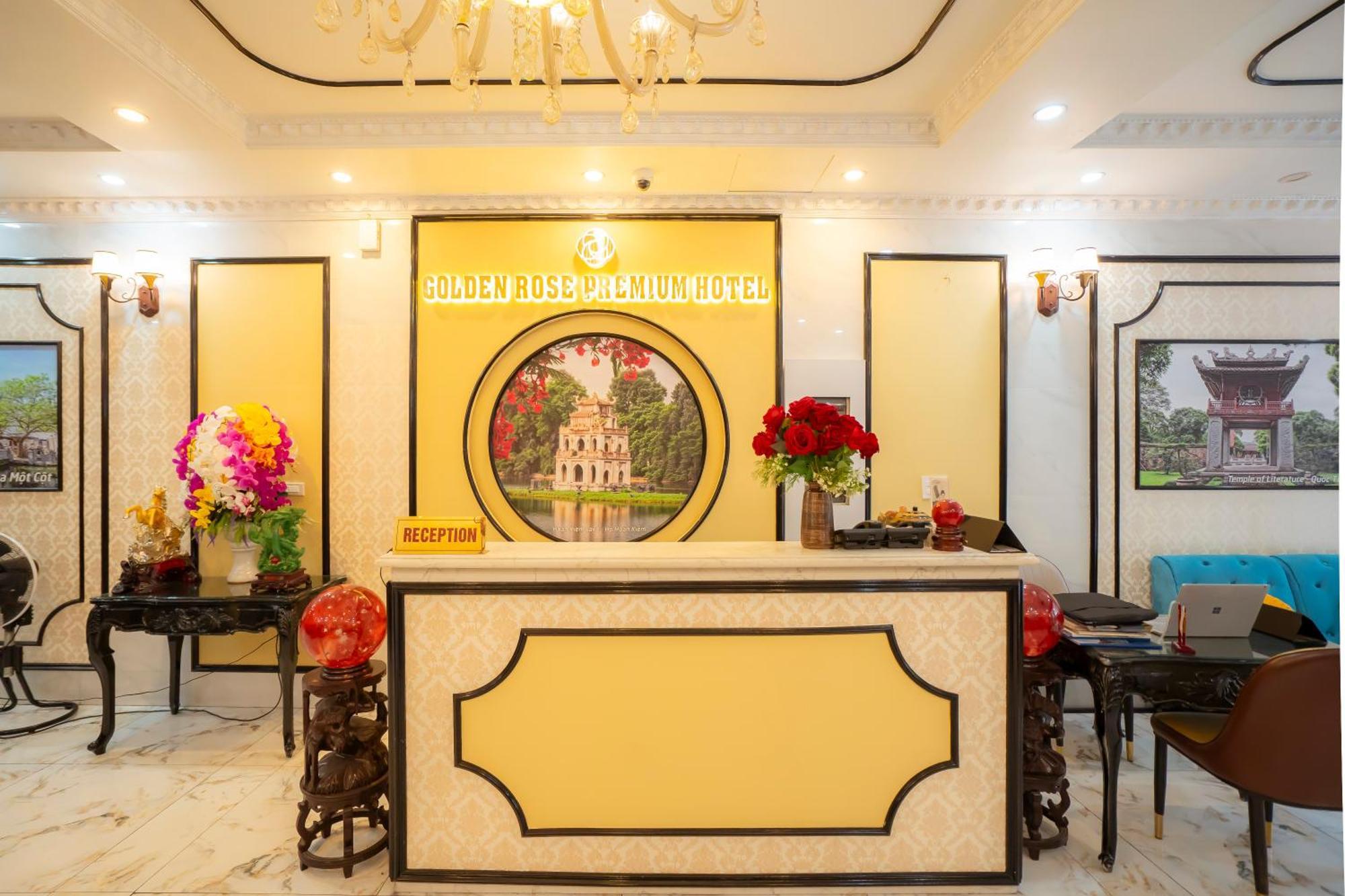 Golden Rose Premium Hotel Hanoj Exteriér fotografie